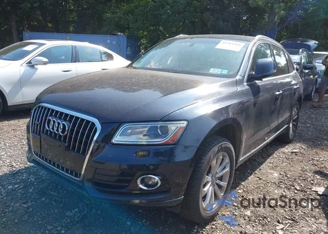 2016 Audi Q5 2.0T Premium из США, поврежденный, VIN WA1L2BFP0GA051293